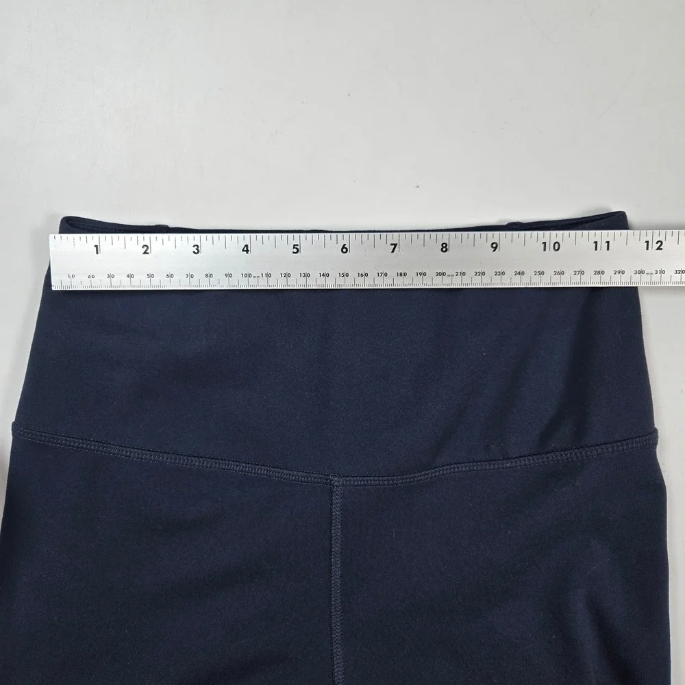 Danskin Leggings Womens‎ Small Navy Blue High Waisted Athletic Yoga Pants Active